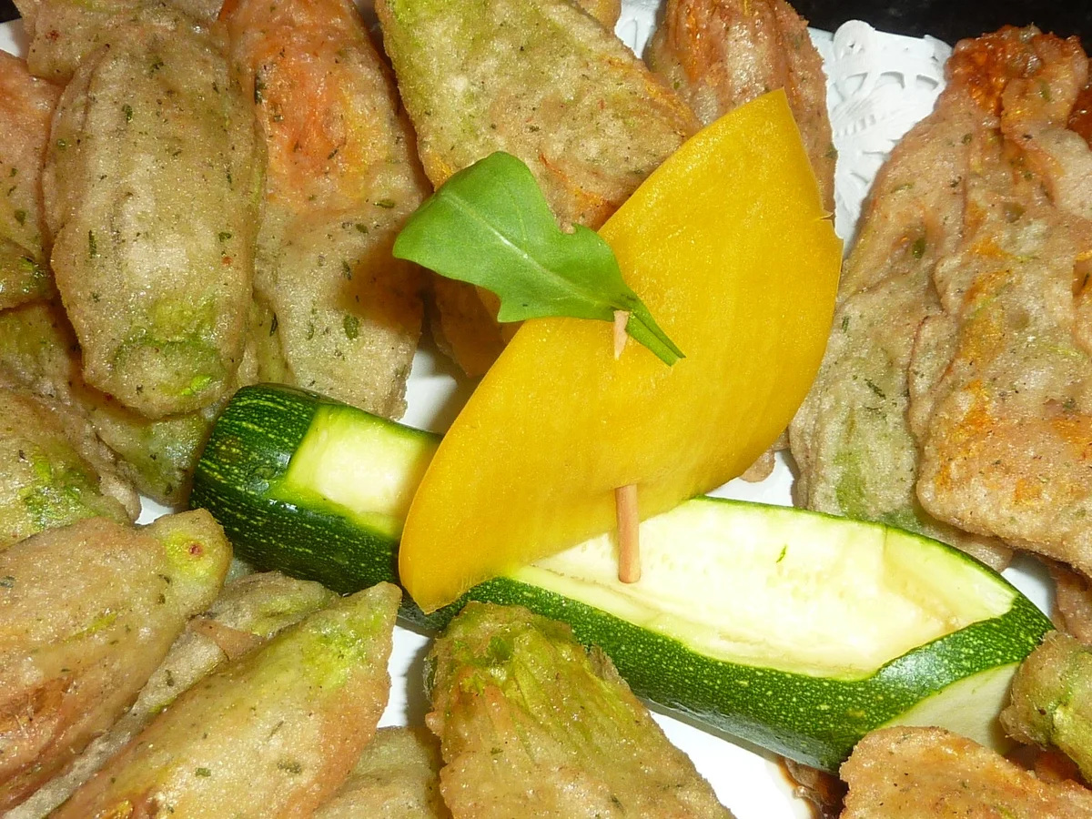 Kürbisblumen Krapfen N°2 - Rezept - Bild Nr. 3527