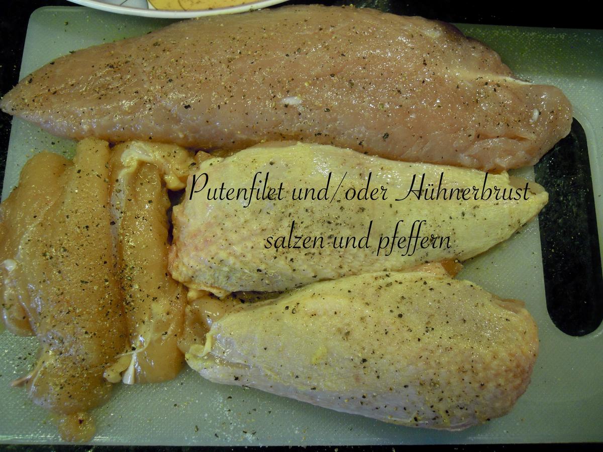 Chicken  "Madeira" mit Nudelnestern - Rezept - Bild Nr. 3519