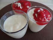Grießbrei mit Himbeerkompott - Rezept - Bild Nr. 3515