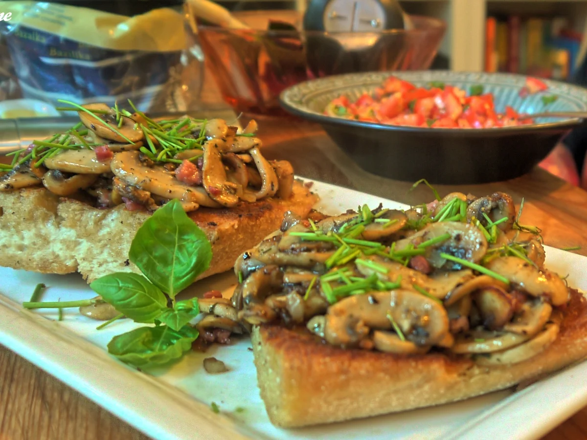 Rezept: Pilzstulle Bild Nr. 3528 Pilzstulle - Rezept - Bild Nr. 3528