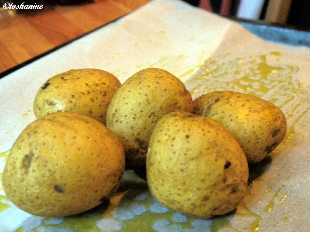 Rezept: Crispy crashed Potatoes Bild Nr. 3528 Crispy crashed Potatoes - Rezept - Bild Nr. 3528