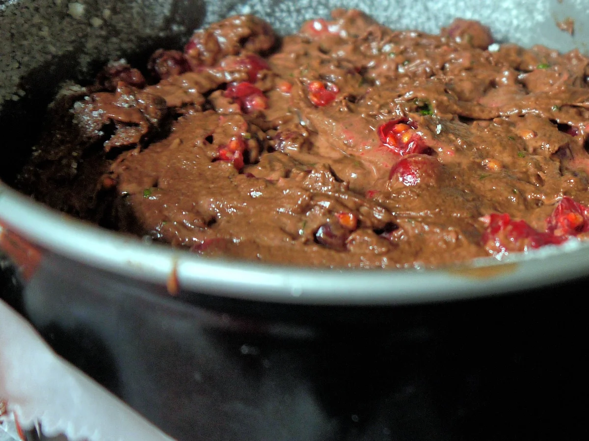 Rezept: Schoko-Minz-Johannisbeerkuchen Bild Nr. 10 Schoko-Minz-Johannisbeerkuchen - Rezept - Bild Nr. 10