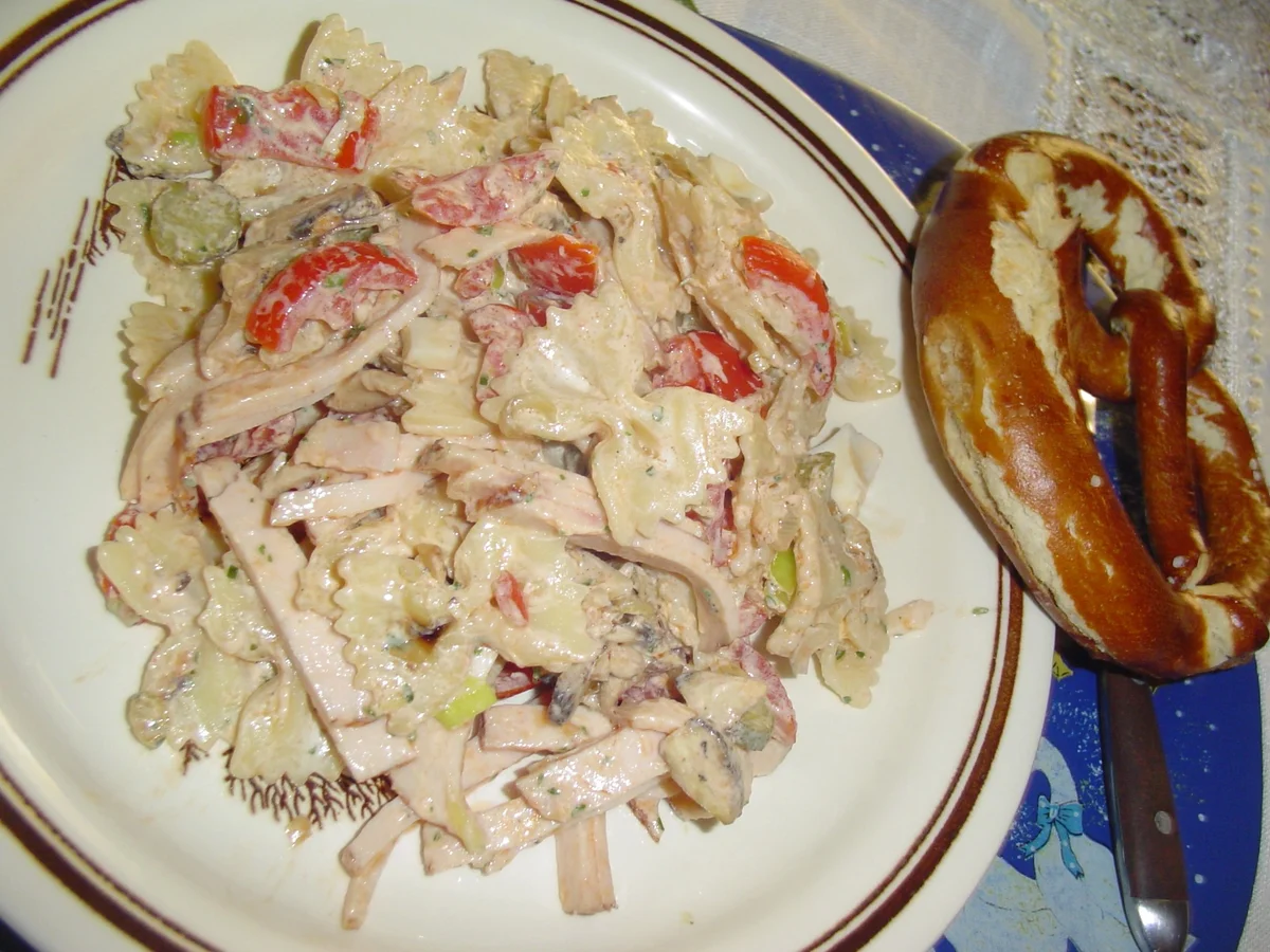 Nudelsalat wieder mal anders.Aber Figurfreundlich - Rezept - Bild Nr. 3527