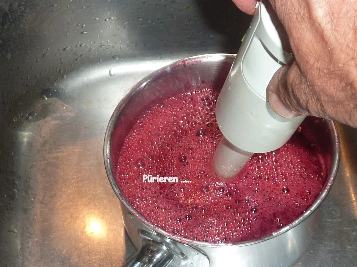 Kirschen Sorbet auf Kompott - Rezept - Bild Nr. 3532