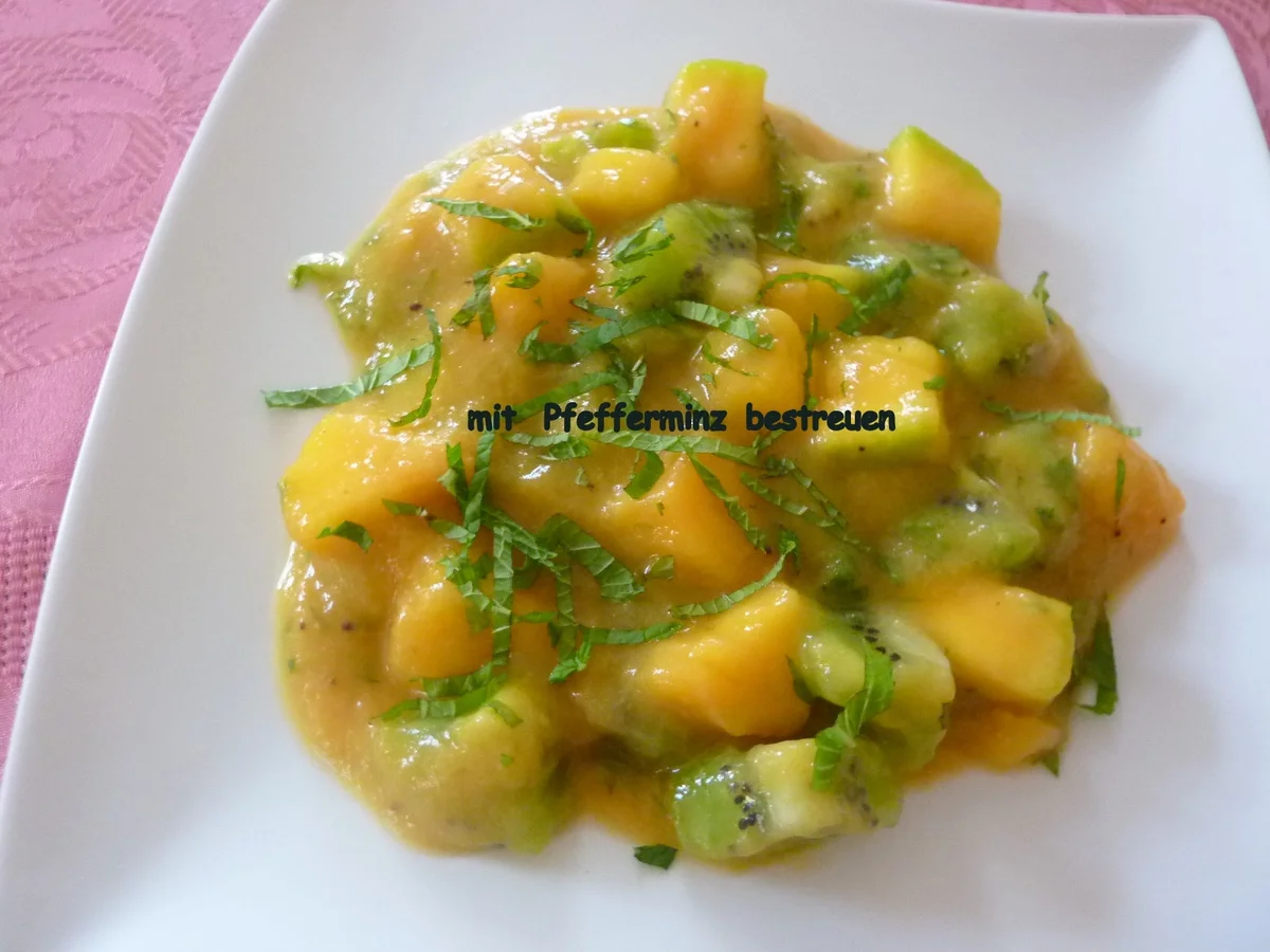 Kirschen Sorbet auf Kompott - Rezept - Bild Nr. 3540