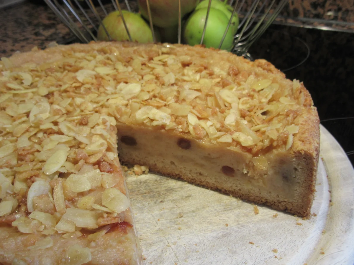 Backen: Apfel-Grieß-Kuchen - Rezept - Bild Nr. 3539