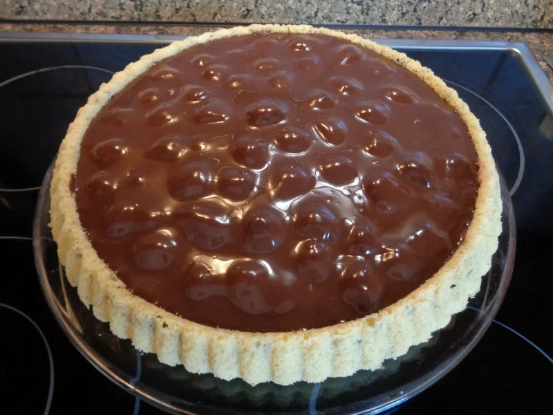 Schokoladentorte mit Erdbeeren - Rezept - Bild Nr. 3543