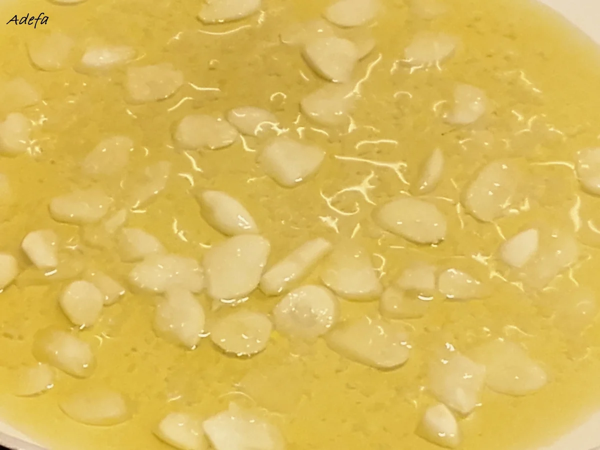 Gambas - Garnelen flambiert in Knoblauchöl - Rezept - Bild Nr. 3536