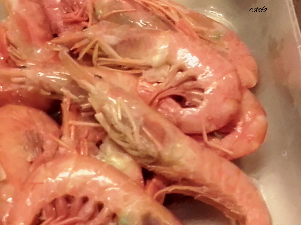 Gambas - Garnelen flambiert in Knoblauchöl - Rezept - Bild Nr. 3537