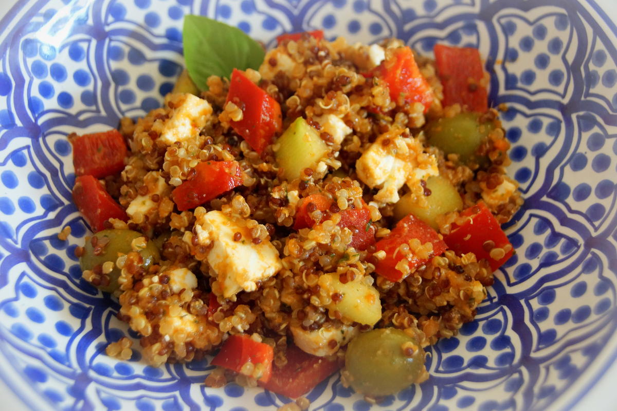 Griechischer Quinoa Salat Rezept Mit Bild Kochbar De