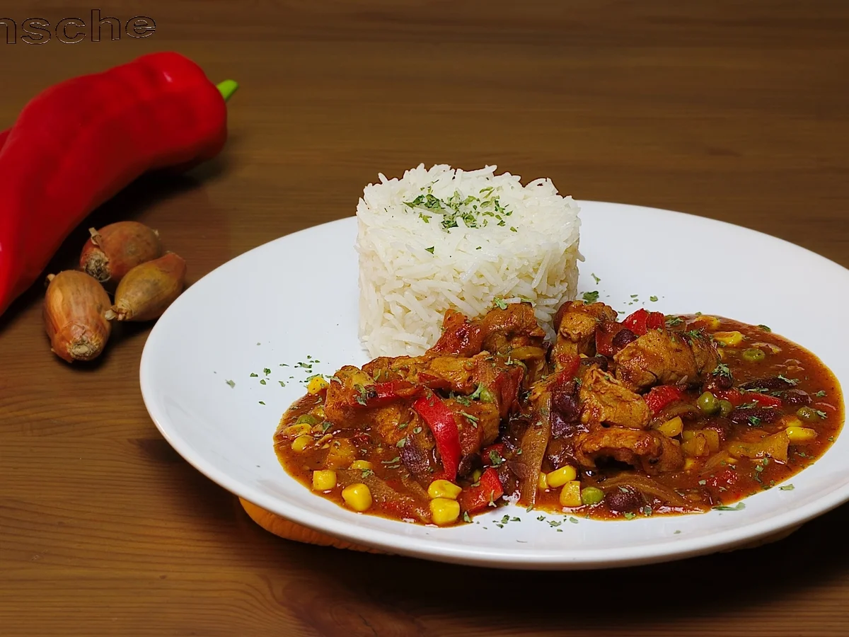 Tex-Mex-Schweinefleisch-Pfanne - Rezept - Bild Nr. 2