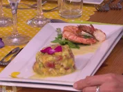 Avocado-Mangosalsa auf Vanillegarnelen und Zuckerschoten - Rezept - Bild Nr. 2