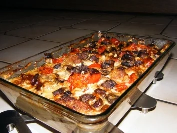 Schweinefiletauflauf - Rezept