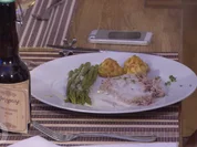 Rezept: Kalbstafelspitz mit Meerrettichsoรe an grรผnem Spargel und Herzoginkartoffel Bild Nr. 2 Kalbstafelspitz mit Meerrettichsoรe an grรผnem Spargel und Herzoginkartoffel - Rezept - Bild Nr. 2