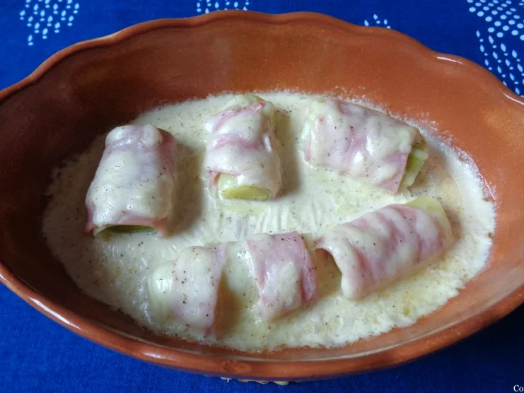 Lauch mit Schinken und Käse - Rezept - Bild Nr. 2