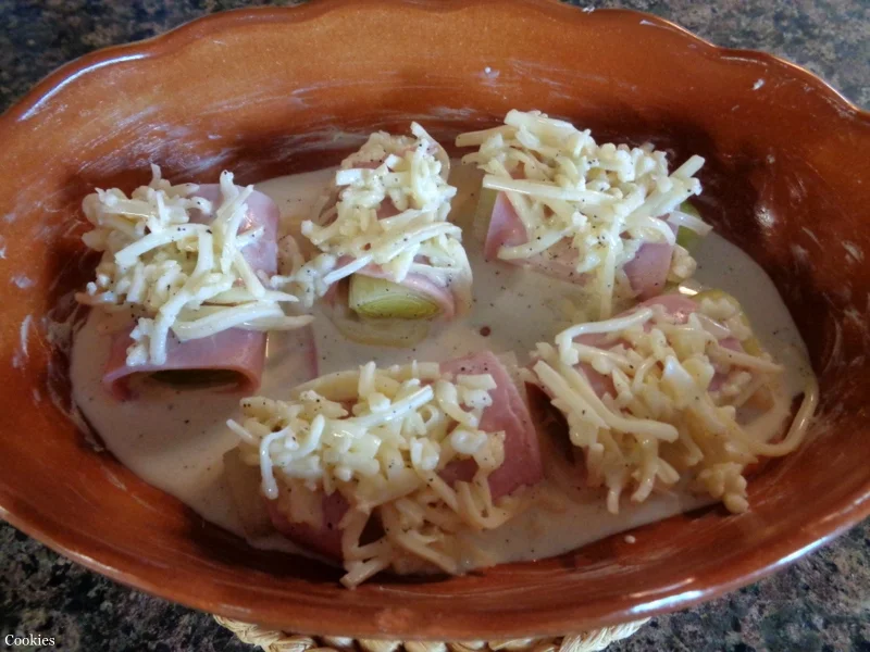 Lauch mit Schinken und Käse - Rezept - Bild Nr. 4