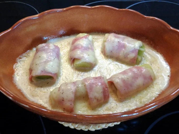 Lauch mit Schinken und Käse - Rezept - Bild Nr. 5