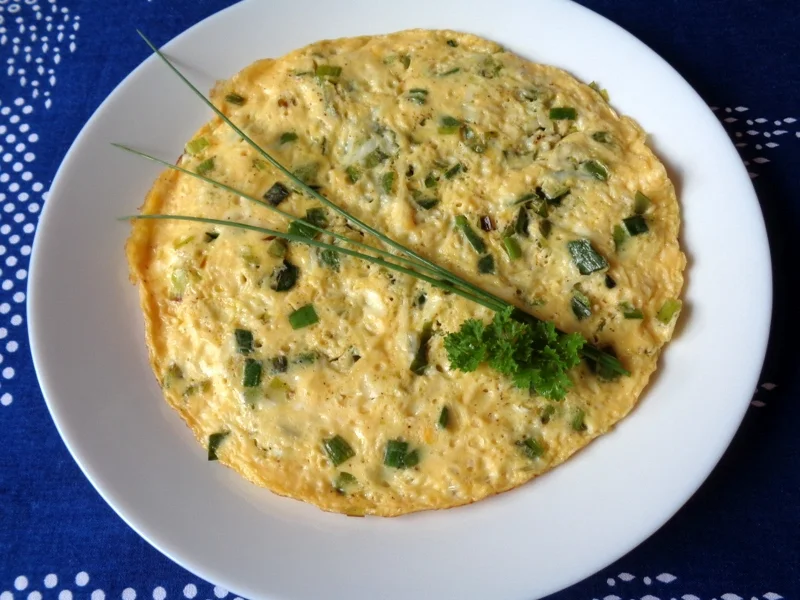 Lauch - Omelett - Rezept - Bild Nr. 3