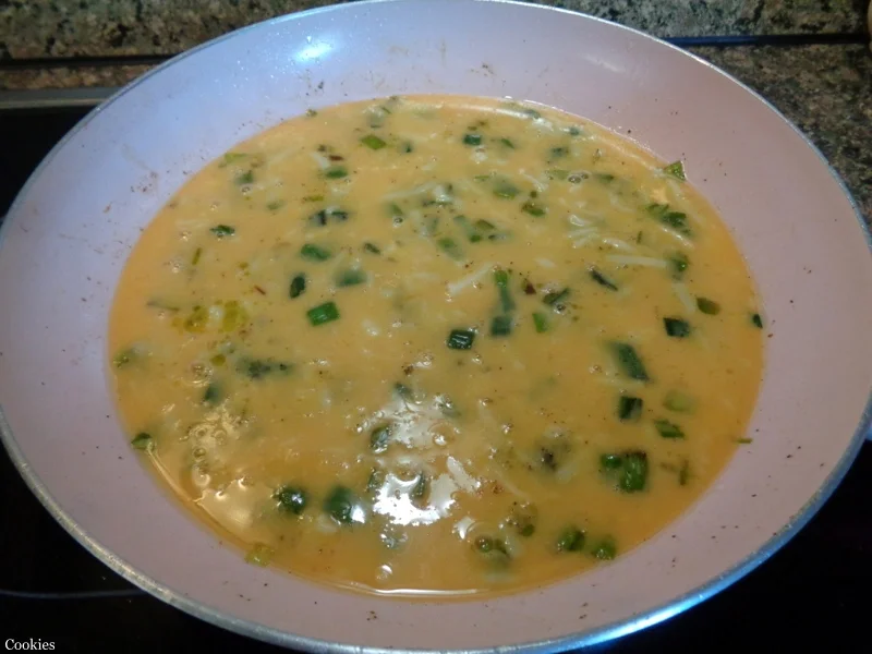 Lauch - Omelett - Rezept - Bild Nr. 5