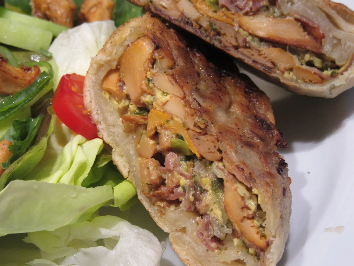 Pikantes Backen: Pfifferlingstrudel - Rezept - Bild Nr. 3556