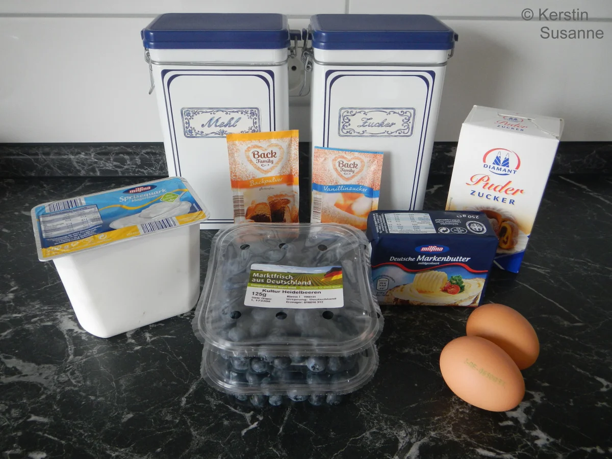 Rezept: Blaubeer-Muffins Bild Nr. 3564 Blaubeer-Muffins - Rezept - Bild Nr. 3564