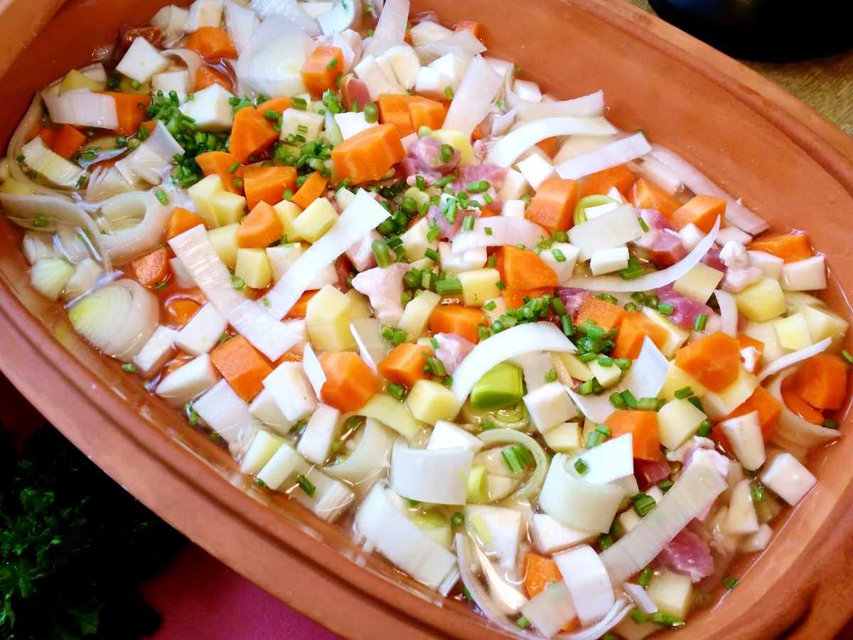 Samstags-Süppchen aus dem Römertopf - Rezept - Bild Nr. 3564