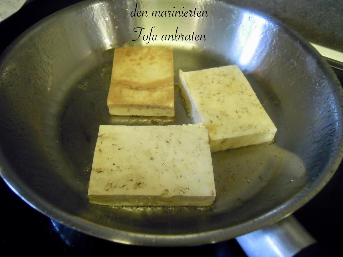marokkanische Sesampfanne mit mariniertem, gebratenen Tofu - Rezept - Bild Nr. 3573