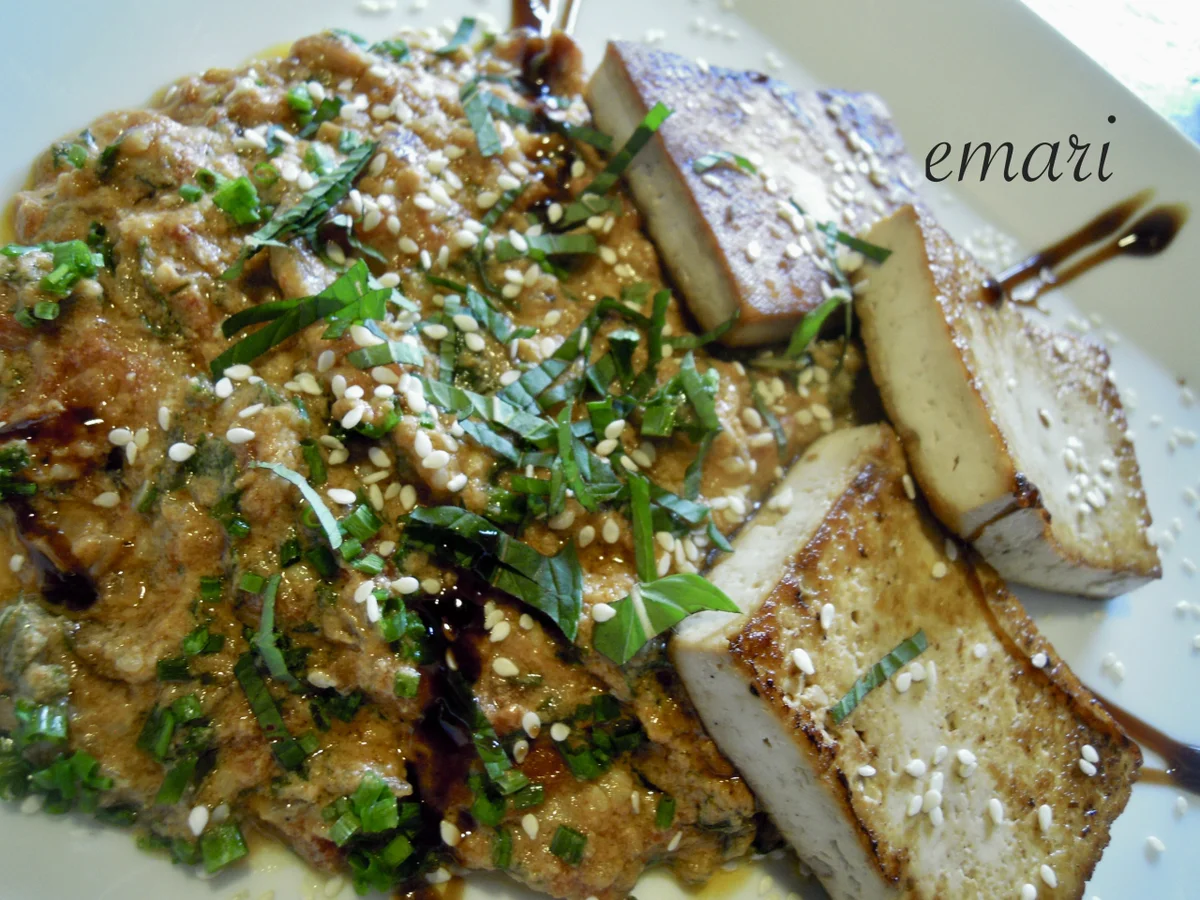 Rezept: marokkanische Sesampfanne mit mariniertem, gebratenen Tofu Bild Nr. 3580 marokkanische Sesampfanne mit mariniertem, gebratenen Tofu - Rezept - Bild Nr. 3580