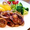 Hühnerleber mit viel Zwiebeln und Broccoli - Rezept - Bild Nr. 3573