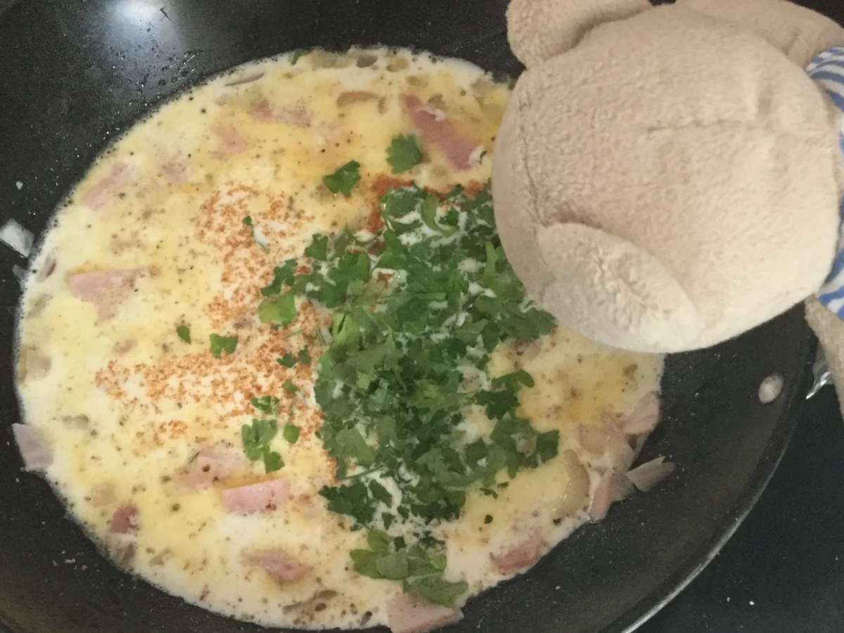 Kartoffel-Kohlrabi Auflauf mit Schinken - Rezept - Bild Nr. 3580