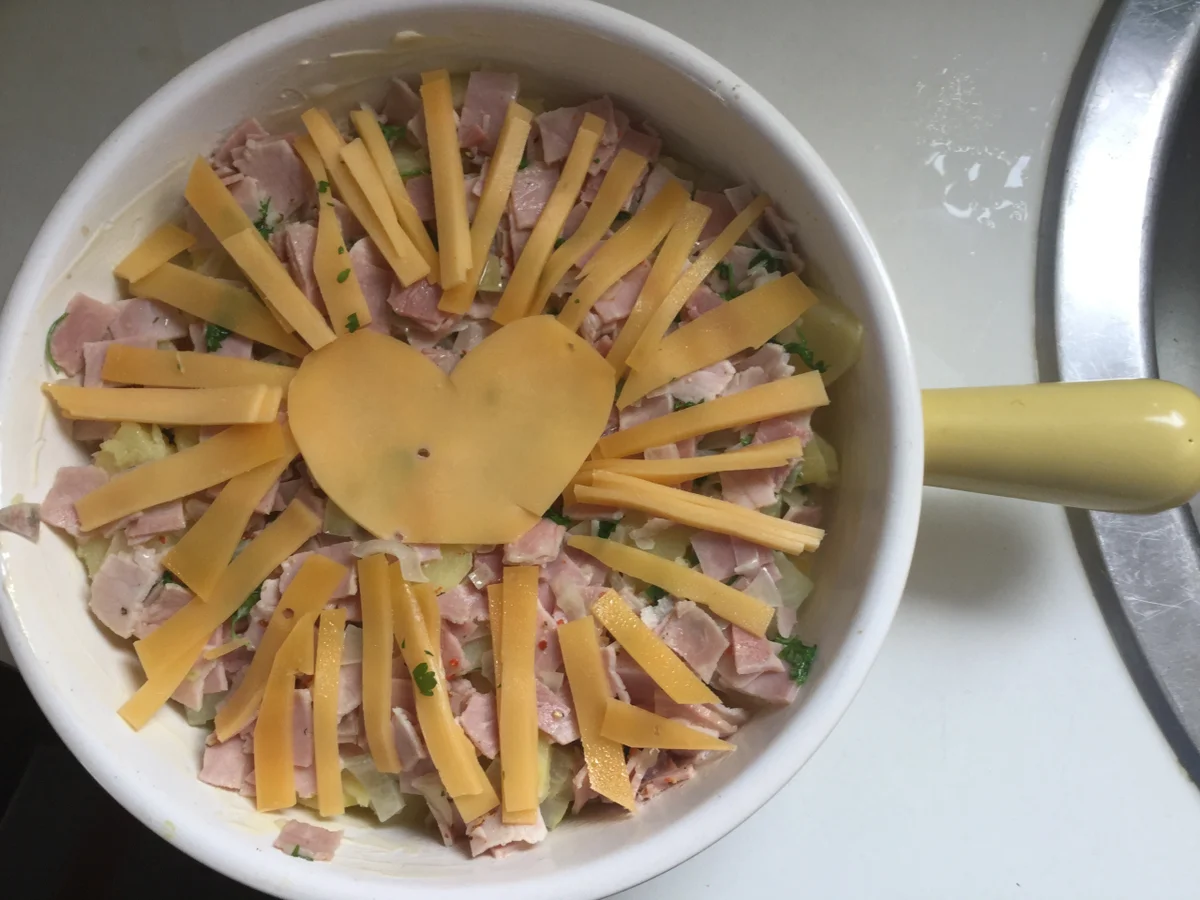 Kartoffel-Kohlrabi Auflauf mit Schinken - Rezept - Bild Nr. 3581