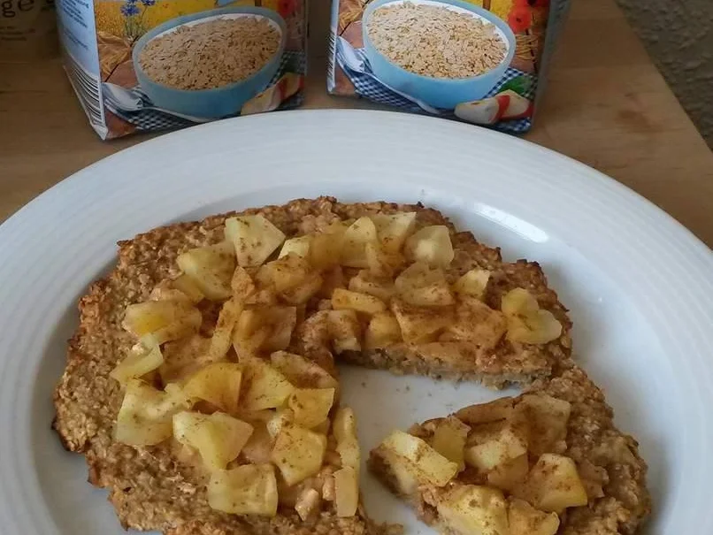 Rezept: Haferflockenpizza - Porridge Pizza Bild Nr. 3582 Haferflockenpizza - Porridge Pizza - Rezept - Bild Nr. 3582