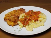 Panierte Käseschnitzel aus dem Ofen - Rezept - Bild Nr. 3579