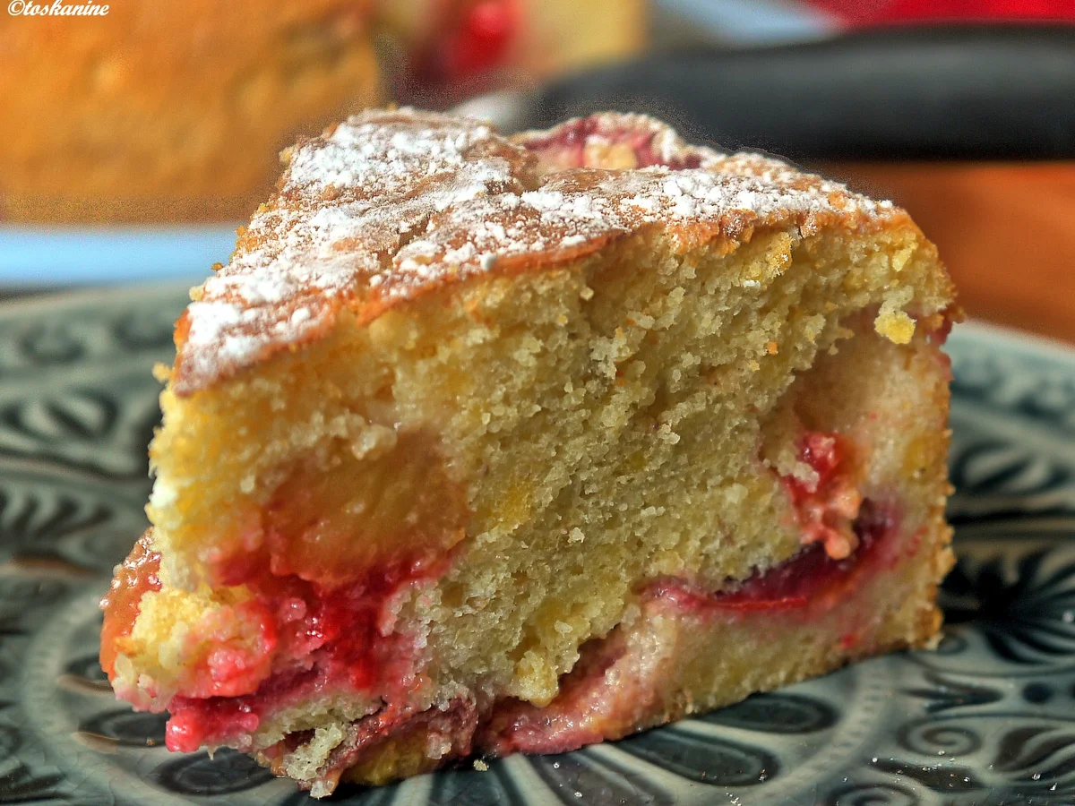 Käsekuchen mit Rum-Zimt-Pflaumen - Rezept - Bild Nr. 2