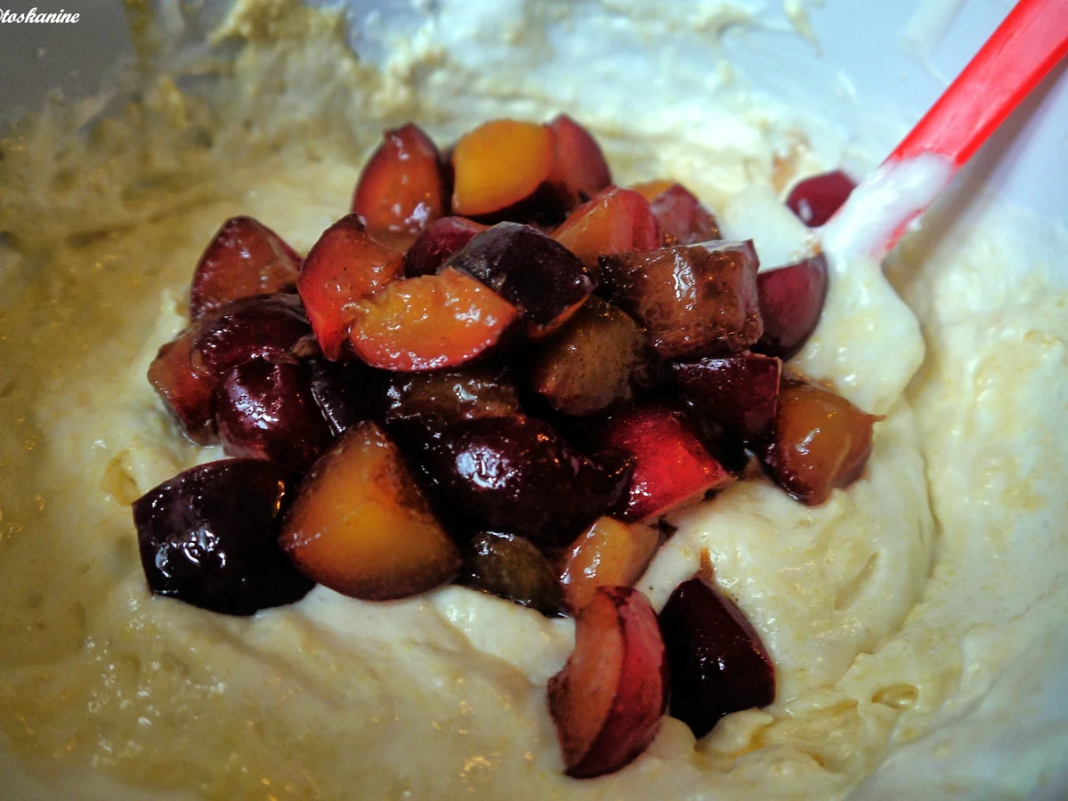 Käsekuchen mit Rum-Zimt-Pflaumen - Rezept - Bild Nr. 9