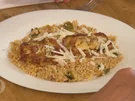 Zucchini Piccata mit buntem Bulgur - Rezept - Bild Nr. 3587