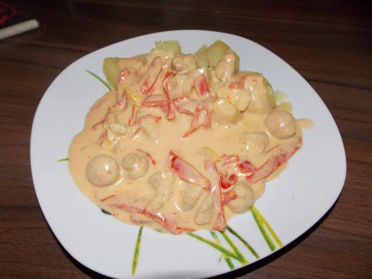 Rezept: Hähnchengeschnetzeltes nach meiner Art Bild Nr. 3591 Hähnchengeschnetzeltes nach meiner Art - Rezept - Bild Nr. 3591