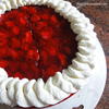 Rührteig:   KÄSEKUCHEN ohne Boden ... aber mit Erdbeerdecke - Rezept - Bild Nr. 3587