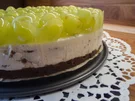 Kuchen: Stracciatella-Cheese-Cake mit Trauben - Rezept - Bild Nr. 2