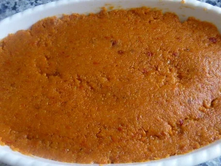 Rezept: Aprikosen-Pfifferlingsragout,Tomatenpolenta,Rinderfilet Bild Nr. 3590 Aprikosen-Pfifferlingsragout,Tomatenpolenta,Rinderfilet - Rezept - Bild Nr. 3590