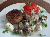 Frkadellen mit Gorgonszola - Rezept - Bild Nr. 3587