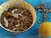 Frühstück: Zitronen-Kokos-Sonnenblumenkern-Granola - Rezept - Bild Nr. 4539