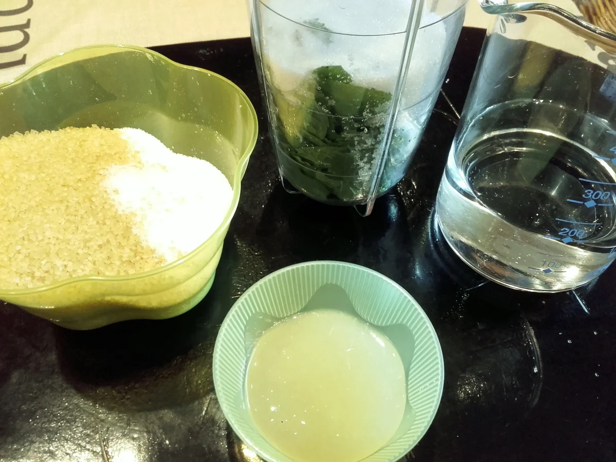 Rezept: Minze Sirup - Pfefferminz Sirup Bild Nr. 3621 Minze Sirup - Pfefferminz Sirup - Rezept - Bild Nr. 3621