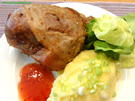 Geflügel:   PUTENUNTERKEULE  (aus dem Römi) - Rezept - Bild Nr. 3618