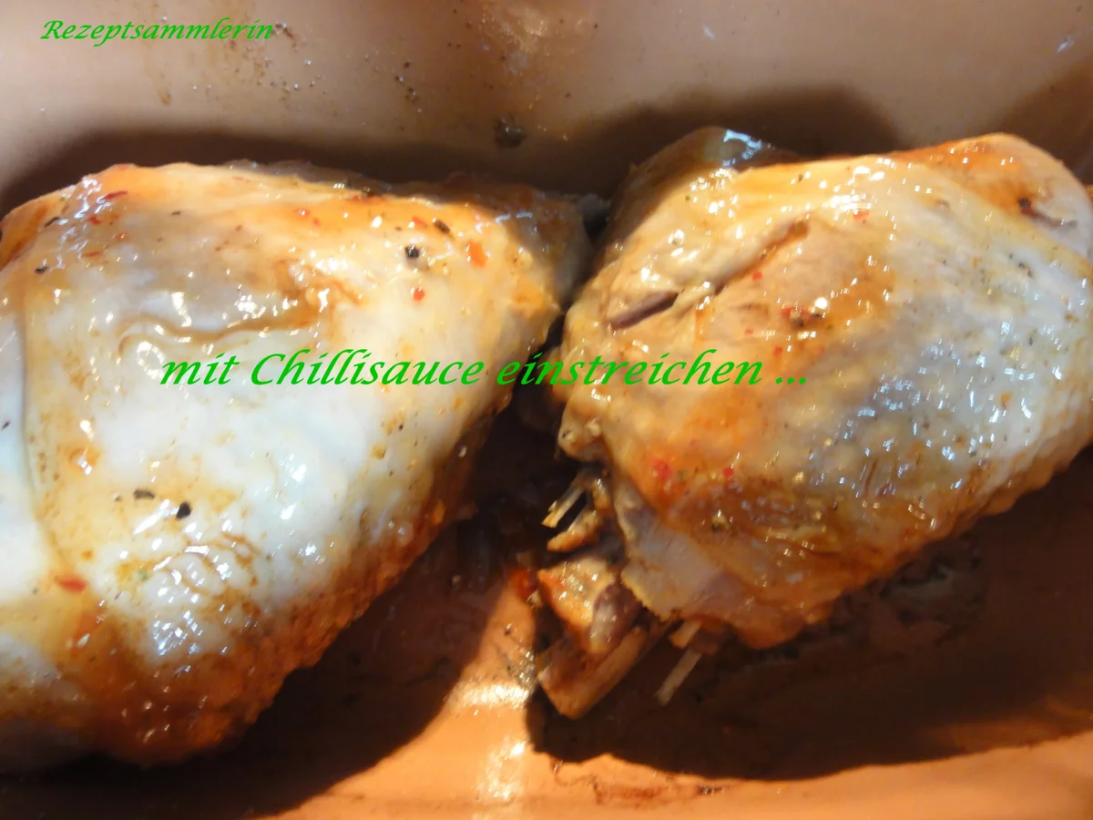 Geflügel:   PUTENUNTERKEULE  (aus dem Römi) - Rezept - Bild Nr. 3622