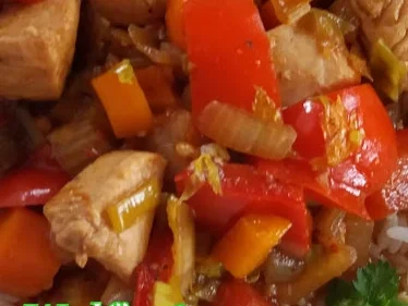 Rezept: Geflügel: Puten-Gulasch Bild Nr. 3622 Geflügel: Puten-Gulasch - Rezept - Bild Nr. 3622