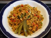 Gemüsereis mit Gewürzgurke - Rezept - Bild Nr. 3629