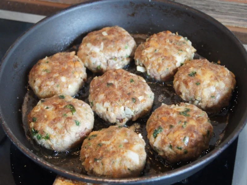 Rindfleischbuletten mit Kräutern - Rezept - Bild Nr. 3631