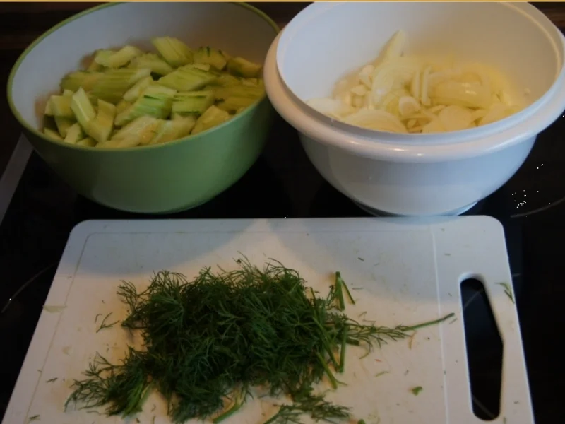 Senfgurken mit Ingwer - Rezept - Bild Nr. 3628