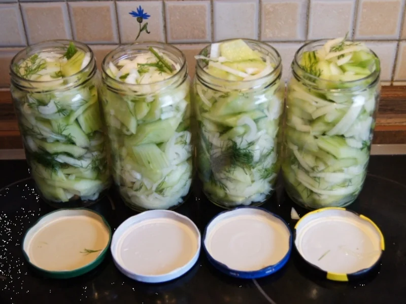 Senfgurken mit Ingwer - Rezept - Bild Nr. 3631